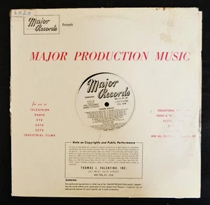 RADIO PRODUCTION LP Major Music Production Major 6020 Mood Music - Picture 1 of 1