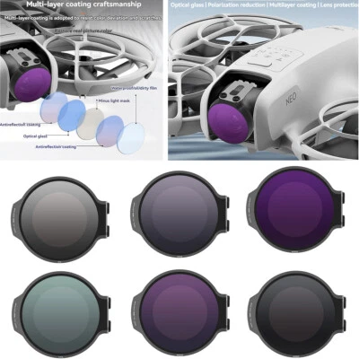 For DJI NEO Filter UV Protection Lens CPLND Light Reduction Polarising Lens Part - Image 1 of 4