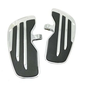 Pair Driver Floorboards Foot Pegs Fit for Indian Scout Sixty Bobber 2015-2020 AS - Picture 1 of 6