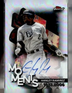 (2934) 2024 Finest Hanley Ramirez Finest Moments Autographs Auto - Picture 1 of 2