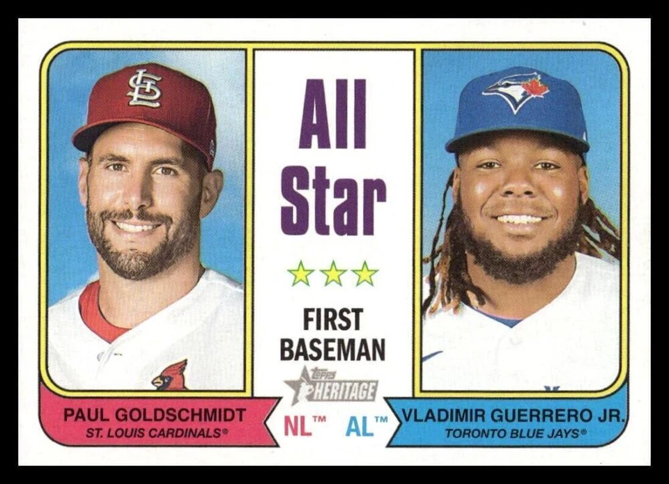 2023 Topps Heritage MLB Baseball Base Singles #251-500 (Pick Your Cards) - Image 1 of 1