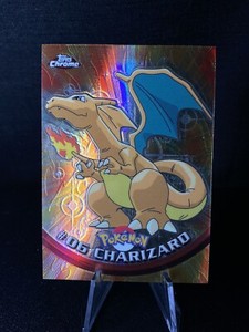 Charizard #06 - Topps Chrome SPECTRA - Pokemon Topps Chrome Series 1