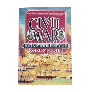 Vintage Civil War Library: The Civil War: a Narrative Vol. 1 : Volume 1: Fort... - Picture 1 of 5