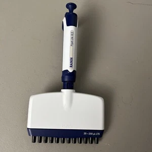 BONITA pipeta Rainin Pipet-Lite XLS 12 canales multicanal L200 XLS LTS - Imagen 1 de 8