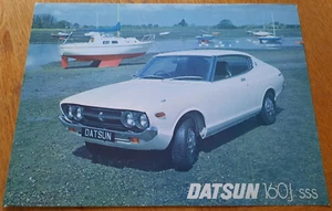 1977 DATSUN 160J SSS car sales brochure from the UK - Picture 1 of 2
