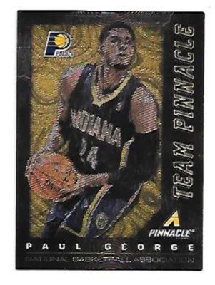 PAUL GEORGE / PAUL PIERCE 2013-14 TEAM PINNACLE #16 INDIANA/BROOKLYN - Image 1 of 2