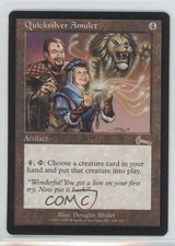 1999 Magic: The Gathering - Urza's Legacy Quicksilver Amulet #130 n0n