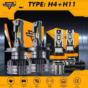 Faro antiniebla de haz alto bajo 4x para Honda Fit 2006-2024 AUXBEAM Canbus - Imagen 1 de 12