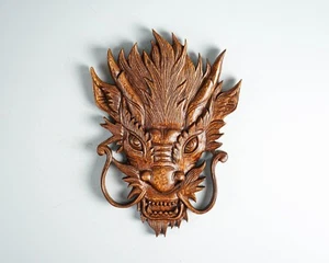 Chinese Dragon Head Wall Decor, Wall Art, Chinese Dragon, Mystical Animal, Gift - Picture 1 of 7