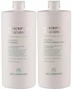 De Lorenzo Control Shampoo & Intense Conditioner 960ml+free pumps Fine oily hair - Picture 1 of 9