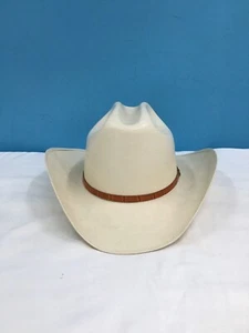 Wrangler 20X Straw Cowboy Hat Size 7 3/8 ( In Great Shape ) - Picture 1 of 10