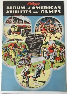 Álbum de atletas y juegos estadounidenses de Kellogg de 1937 - Imagen 1 de 5