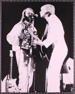ABBA Benny Andersson Bjorn Ulvaeus Photograph Original Promo Circa Mid 70s #2 - Image 1 of 4