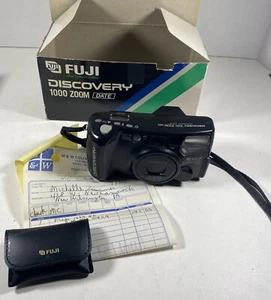 Fuji Discovery 1000 Zoom Date Panorama 35mm Point & Shoot Film Camera (UNTESTED) - Picture 1 of 9