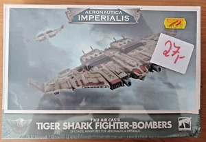 Bombardieri da caccia Tiger Shark (2)-Nuovi con scatola fuori produzione-Tau Air Caste-Aeronautica Imperialis-40k - Foto 1 di 2
