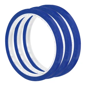 3 Rollen Blaues 0,2 Zoll x 36 Yards PET-Film Elektroband Zierband 6mm x 33 Meter - Bild 1 von 6