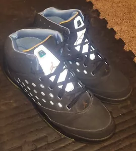 Air Jordan Melo 5.5 (Black/University Blue) 311813-001 - Size 14 - 2005 - Picture 1 of 12