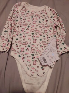 NWT One piece 12 Months Infant Baby Girl Long sleeve Cute! - Picture 1 of 5