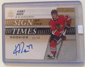 KIRBY DACH - 2019 SP Authentic Sign of the Times Rookies Auto /99 - Picture 1 of 1