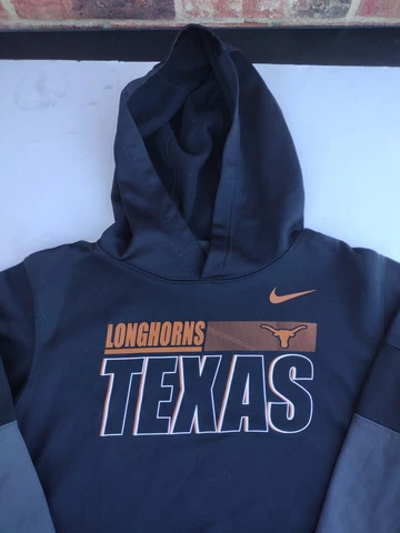 Youth Nike Dri-Fit Texas Longhorns Pullover Hoodie XL Cover