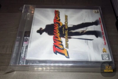 GOLD VGA 85+! - Indiana Jones and the Infernal Machine 1ST PRINT (PC 1999) NEW! - Image 1 of 4
