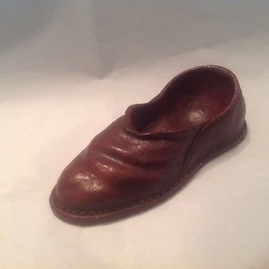 Vintage Ceramic Man's Brown Slipper - Picture 1 of 6
