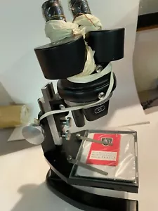 Vintage (1950's) Collectible American Optical Greenough stereo microscope - Picture 1 of 9