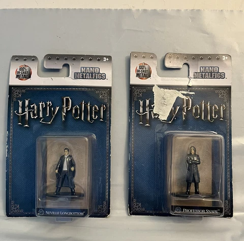Harry Potter Nano Metalfigs Neville Longbottom 1.5-Inch Diecast Figure  + SNAPE Cover