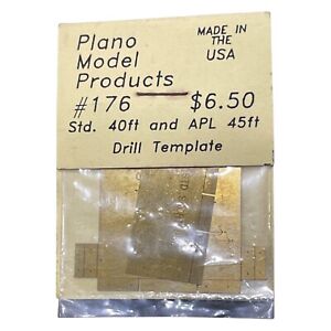 PLANO MODEL PRODUCTS #176 STANDAR 40FT APL 45FT DRILL TEMPLATE