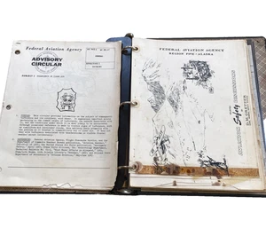 Federal Aviation Agency Region 5 Alaska Safety Discussions Book 1960's Gretzer - Picture 1 of 24