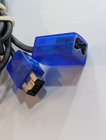 Controller Extension Cord For Nintendo NES Classic Edition Cable Clear Blue