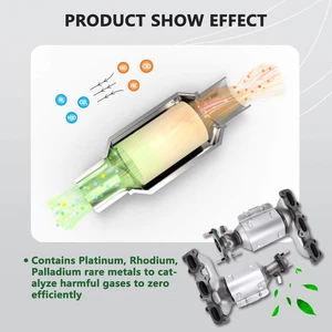 Convertidor catalítico delantero compatible con Ford Explorer FLEX Taurus 2013-2019... - Imagen 1 de 7