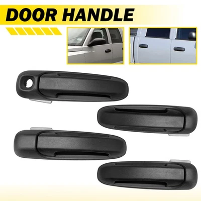Juego de 4 manijas de puerta exteriores delanteras traseras para Dodge Ram 1500 2500 3500 FDH010030 Foto 1 de 4
