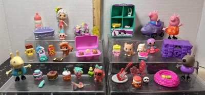 Lote Juguetes Niñas Muñecas Mini Figuras Disney Hatchimals Peppa Pig Shopkins C-3 Foto 1 de 4