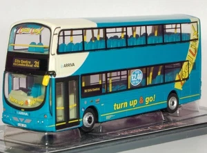 Bus Modell: Corgi OOC OM41218 Arriva Leicester 4001 FJ06ZPX Volvo B7TL Wright - Bild 1 von 5