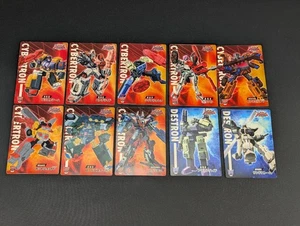 Transformers Superlink Collector Stats Card lot Takara 2003 Energon Japanese - Picture 1 of 3