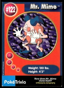 Pokemon Tcg Mr. Mime #122 Pokemon Burger King MP - Picture 1 of 2