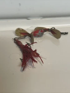 Spinner tándem luminoso Early Pflueger No. Señuelo de pesca ponderado talla 1 2998 - Imagen 1 de 9
