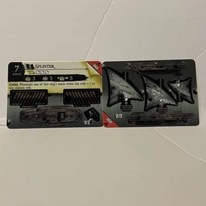 Pirates POCKETMODEL Fire and Steel 060 SPLINTER NEW and UNPUNCHED Wizkids CSG - Picture 1 of 2