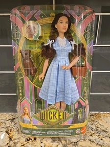 NEW 2025 Mattel Wicked For Good DOROTHY w/ TOTO DOLL - *Ready to ship* - Picture 1 of 11