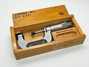 Fowler Disc Micrometer 1"-2" With Box - Imagen 1 de 3