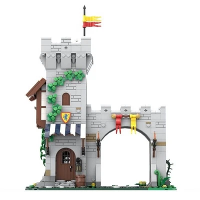 Hot Sale Modular Town Gate for Castle Series 755 Pieces Building Toys Set - Image 1 of 4