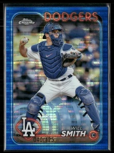 2024 Topps Chrome #293 Will Smith Blue Sonar Refractors #/125 - Picture 1 of 2