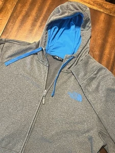 The North Face Herren Full Zip Hoodie Sweatshirt Jacke grau Gr. XL - Bild 1 von 9