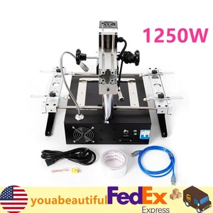 IR6500 1250W ACHI BGA IR Estación de soldadura de retrabajo infrarrojo Máquina de rebolado de reflujo - Imagen 1 de 10
