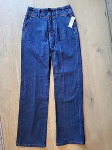 NWT Anthropologie Pilcro Straight Trouser Jeans Sz 25 - Picture 1 of 6