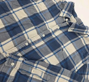 Vineyard Vines Shirt Men’s 2XL Blue Flannel Classic Fit Whale XXL Fall Preppy  - Picture 1 of 8