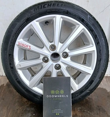 FORD FIESTA ALLOY WHEEL 16" COMPLETE WITH MICHELIN TYRE X1 SINGLE TITANIUM  - Image 1 of 4
