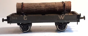 Calibre O - KIT CARRO REFORZADO CONSTRUIDO 7012 CON GRAN CARGA DE TRONCOS - G.W. GRIS - Imagen 1 de 6