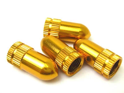 КРЫШКА КЛАПАНА ШИНЫ ВЕЛОСИПЕДА АВТОМОБИЛЯ АЛЮМИНИЙ АНДОЗИН ЗОЛОТО  - Изображение 1 из 3